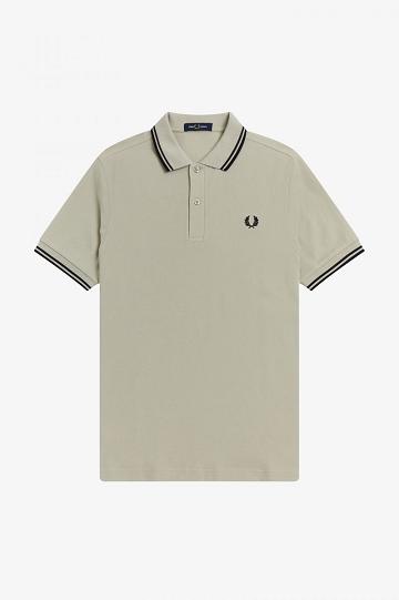 Pánské Polo Triko Fred Perry M3600 Bílé | CZ 1625EBCX
